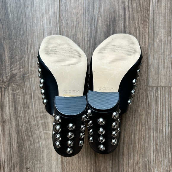 Aldo Studded Heeled Mules | 6 - Picture 5 of 7